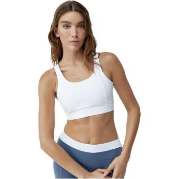 Born Living Yoga Top Navani Bluestone/White