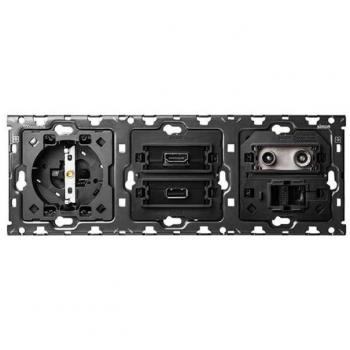 Kit Simon 100 - 3 Elementos (Base + HDMI + USB + TV + RJ45) 10010304-039