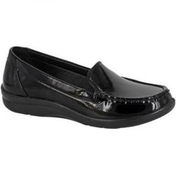Boulevard Women's Patent PU Loafers