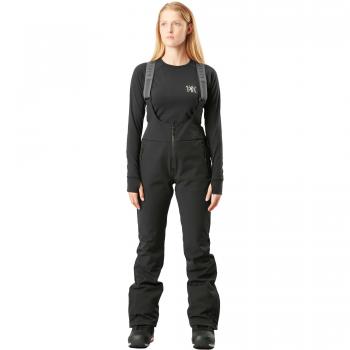 Pantalón de mujer Eyeri Bib Pants Picture - Negro puro - Talla XS