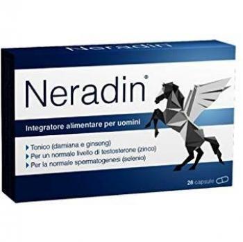 Neradin 28 Cápsulas - Suplemento Alimenticio para la Fertilidad Masculina y Mantenimiento de Testosterona