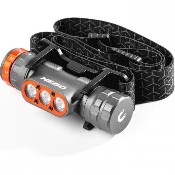 Linterna frontal recargable Transcend 1500 con 1500 lúmenes