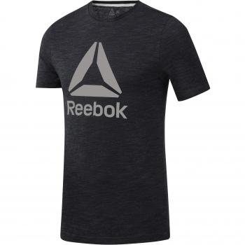Reebok Te Marble Bl tee Camiseta, Hombre, Negro, S