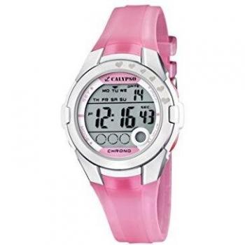 Calypso K5571/2 - Reloj para niños de cuarzo, correa de plástico color rosa
