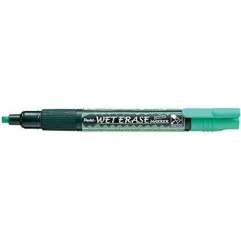 Pentel - Marcador-tiza líquida borrable. Formato medio. Color verde