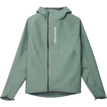 Chaqueta de mujer de running NNormal Trail verde pálido S
