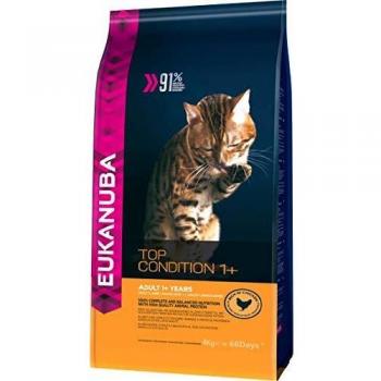 EUKANUBA FELINE TOP CONDITION 1+ POLLO HIGADO 4KG