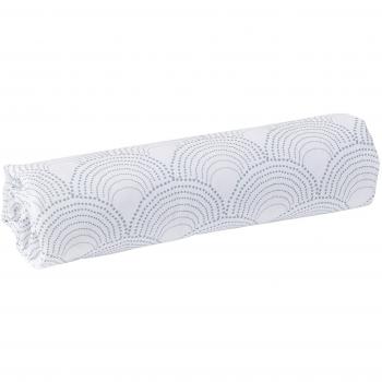 Vertbaudet comme une étoile sábana bajera infantil, algodón, blanco estampado