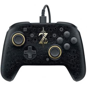 PDP - Mando con cable Face Off Deluxe Pro Licenciado Zelda