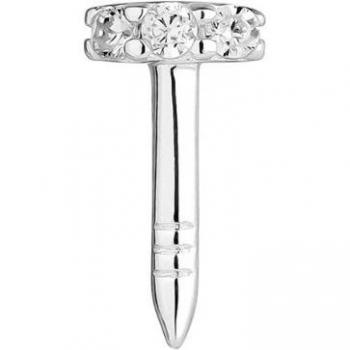 Piercing tragus Earcandy Vis elaborado en Plata de Ley 925