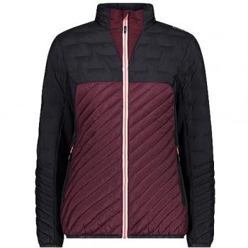 CMP Women's Hybrid Jacket - Burgundy/Pink - Size 42