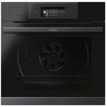Horno Haier HWO60SM4TS9BH Multifunción 60cm Pirólisis WiFi Negro