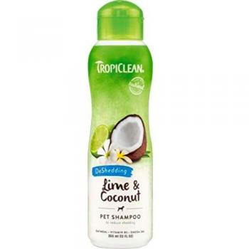 TROPICLEAN 0645095202528 - Champu Lime and Coconut 355 ml