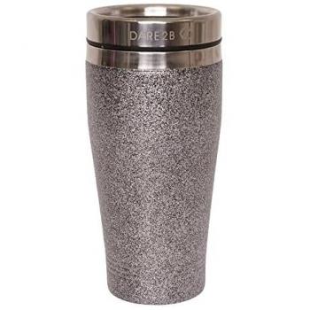 Dare2b Black Metal Glitter Insulated Travel Mug (One Size)