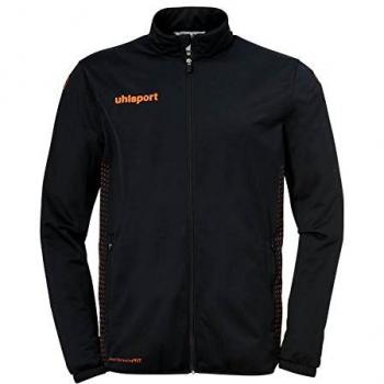 Uhlsport Niños Score Classic Chaqueta, Primavera/Verano, Infantil, Color Negro y Naranja neón, tamaño 152