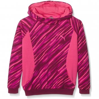 Style Puma-Sudadera con capucha para niña, color morado