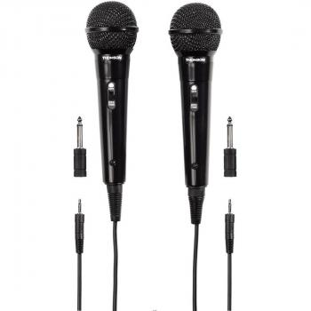 Mikrofon Dinámico THOMSON M135D 2 Pack para Karaoke Cablado