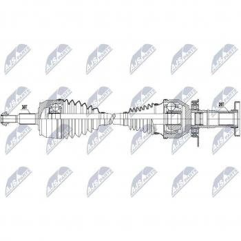 Árbol de transmisión NTY NPW-VW-047 para Volkswagen - Alta calidad y durabilidad