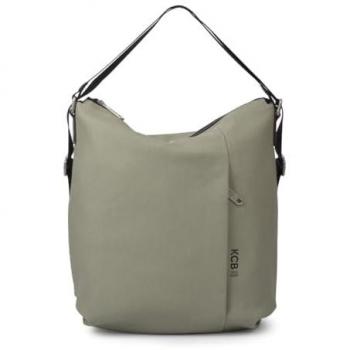 Bolso-mochila de mujer KCB Strong | 100% Vegana | Convertible y Versátil | Diseño Moderno y Elegante | Espacioso y Funcional | Asas Ajustables | Color Verde