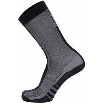 Santini Classe Short Finger Guantes, Hombre, Gris, 2 X-Grande