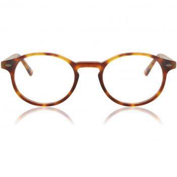 Gafas Recetadas Oval Montuta Completa Plástico Tortoiseshell para Hombre - Gafas Anti-Azules - SmartBuy Collection