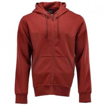Sudadera con Cremallera Personalizada Mascot 22486 Color Rojo Otoño