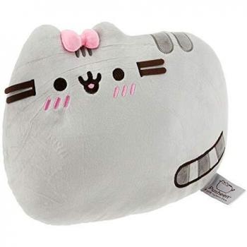 Pusheen cojín, poliéster, Gris, 9 x 35 x 27 cm.