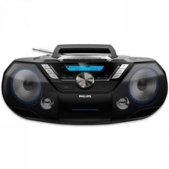 Philips AZB798T/12 Sistema Estéreo Portátil Analógico y Digital 12 W Negro