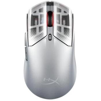 Ratón Gaming Inalámbrico HyperX Pulsefire Haste 2 S Plata 26000 DPI RGB 6 Botones