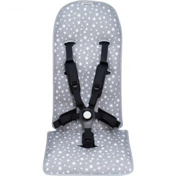 Colchoneta para Silla Bugaboo Butterfly Jyoko - Colchoneta compatible con silla de paseo Bugaboo Butterfly, diseño Jyoko Winter Star