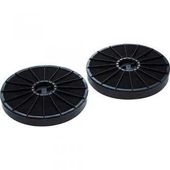 Filtro de carbón activado (2 uds.) compatible con campanas extractoras Miele DKF7-1
