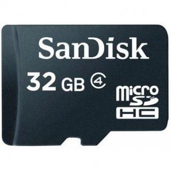 SanDisk SDSDQ-032G-FFP - Tarjeta microSD de 32 GB