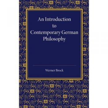 Introducción a la Filosofía Alemana Contemporánea