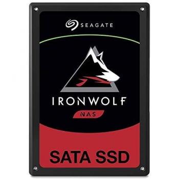 Seagate IronWolf 110 de 240 GB, NAS SSD, Disco duro interno SSD, 2.5, SATA, 6 GB/s y 2 años de servicios Rescue