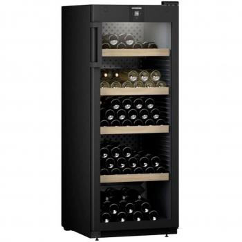 Vinoteca Liebherr WPbl 4601 de Libre Instalación, Color Negro, Capacidad para 166 Botellas, Altura 148.4 cm, Ancho 60 cm