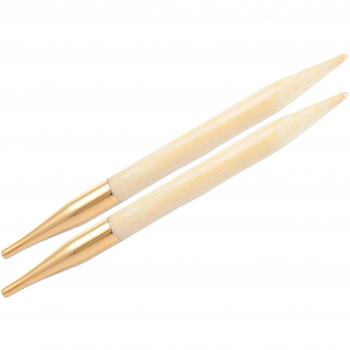Knit Pro 22405 – Agujas de Bambú, Natural, 12 x 0,5 x 0,5 cm