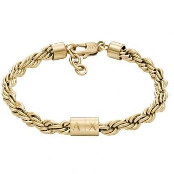 Pulsera de Hombre Armani Exchange AXG0124710 en Acero Inoxidable dorado