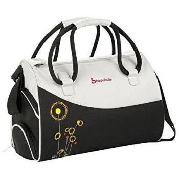 Badabulle Maternal Bowling - Bolso, color negro y blanco