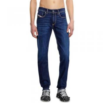 Diesel 1979 Sleenker Skinny Jeans, Dark Blue, Male, Size: W30 x L32, Cotton Elastane