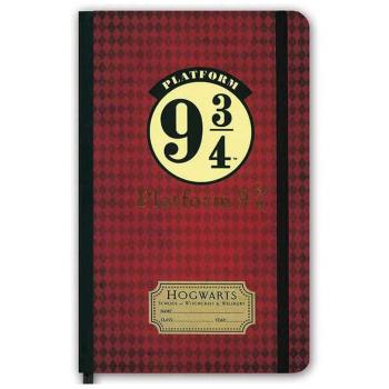 LOGOSHIRT Harry Potter Libreta Plataforma 9 3/4
