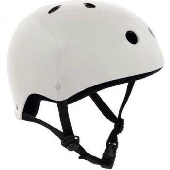 SFR Essentials Helmet Casco, Unisex para Adulto, Blanco