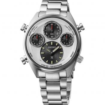 Seiko Prospex Speedtimer SFJ009P1 Solar 110th Anniversary Limited Edition Chronograph Men's Watch With Extra Strap