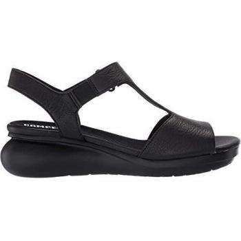 CAMPER Balloon Sandals for Women in Black Smooth Leather - Size 39