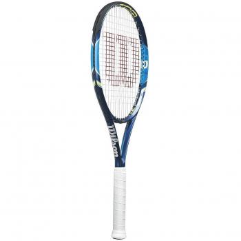Wilson Ultra 100 TNS RKT W/O CVR 2 - Raqueta, Color Azul/Amarillo, Talla 2