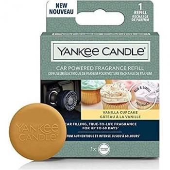 Ambientador para Coche Yankee Candle Vainilla Cupcake Difusor Automático Recargable