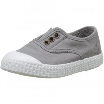 Victoria 1915 Girls' Slip-On Canvas Sneakers with Elastic and Reinforced Toe