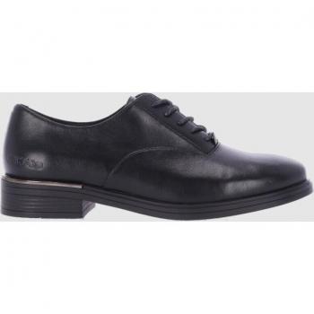 Chika10 Mujer Zapatos de Cordones Blossom 18 Negro