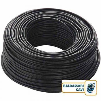 Cabo Eléctrico Unipolar FS17 2,5mm² Color Negro Bobina 100m