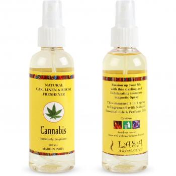 Fragrance ámbar 100% lino puro y natural de coche y cámara Freshener DClick 100 ml Spray,