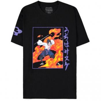 Camiseta Sasuke Naruto Shippuden L